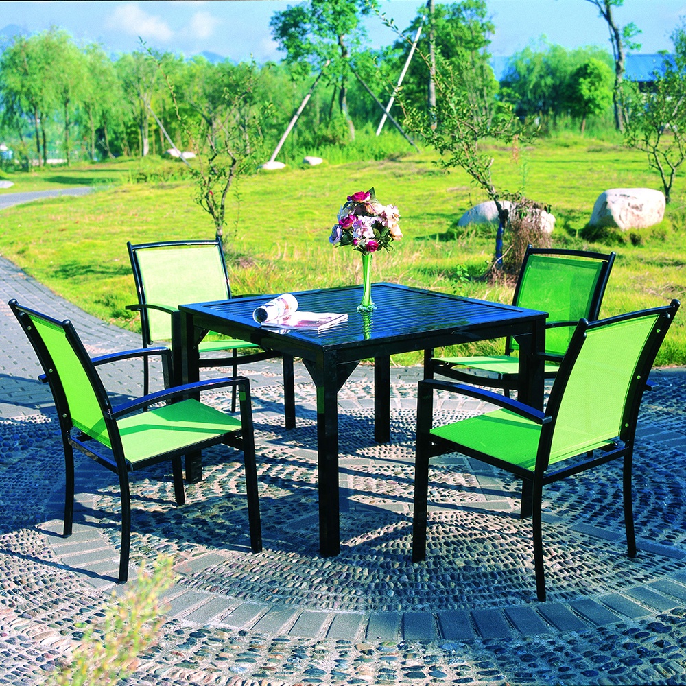 Modern Alu Stacking Aluminium Aluminum Outdoor Dining Garden Chair