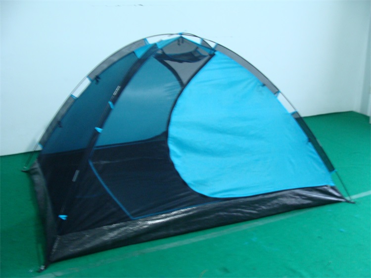 Outdoor 2 Man Double Layer Custom Dome Waterproof Camping Tent 2 Person